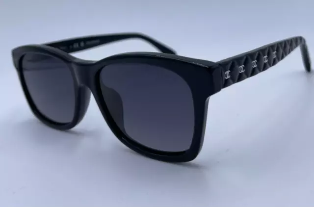 CHANEL BLACK POLARIZED Sunglasses 5484 c.760/S8 AUTHENTIC $170.00 - PicClick