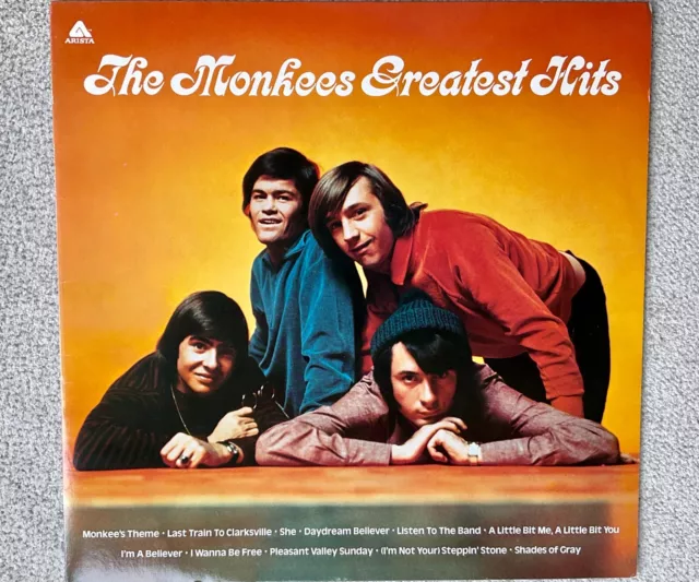 🐒 The Monkees - Greatest Hits LP * wie neu * NEAR MINT