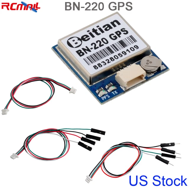 Beitian BN-220 GPS Receiver Module Navigation w/ Flash Passive Antenna US Stock