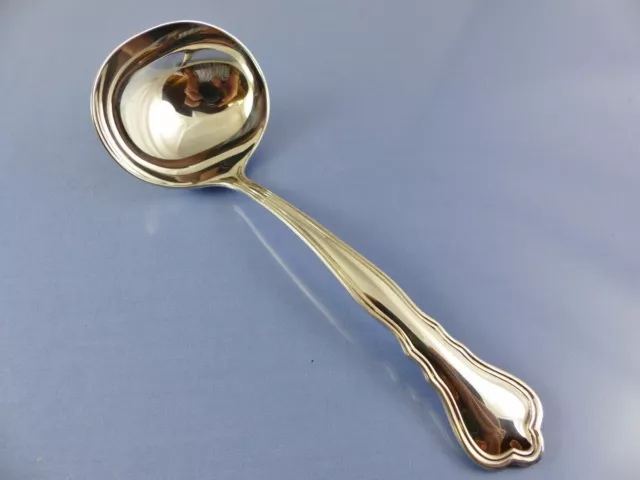 CHIPPENDALE 1943 GRAVY or SAUCE LADLE by BIRKS REGENCY PLATE