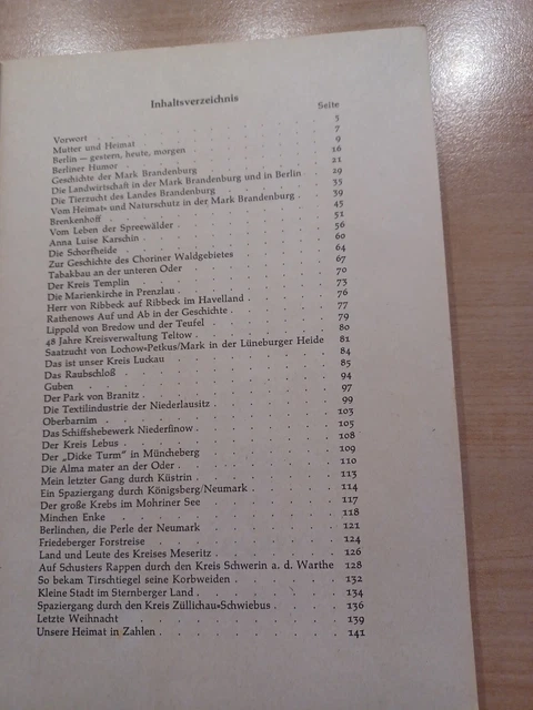 Berlin Mark-Brandenburg Ein Heimatbuch Elsner, Henningsen C 3