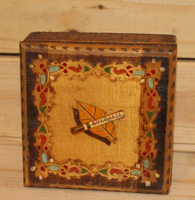 Pyrographie Sur Bois – Navire, Thème Marin – Décoration Murale Artisanale Neuve