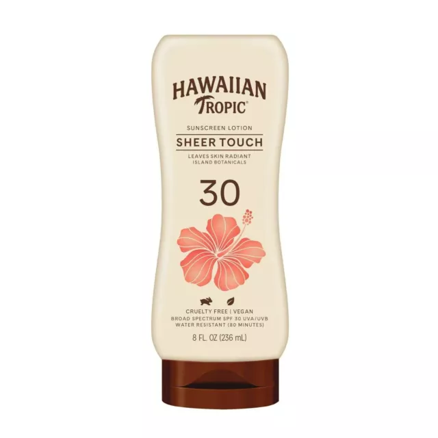 Hawaiian Tropic Sheer Touch Lotion Sunscreen SPF 30- Exp 08/24