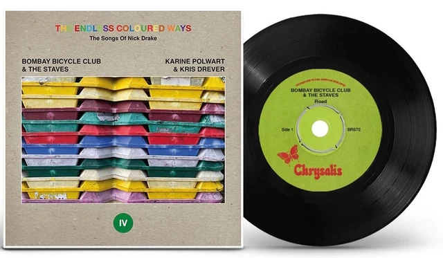 BOMBAY BICYCLE CLUB The STAVES 7"The Endless Coloured Ways Songs Of Nick Drake