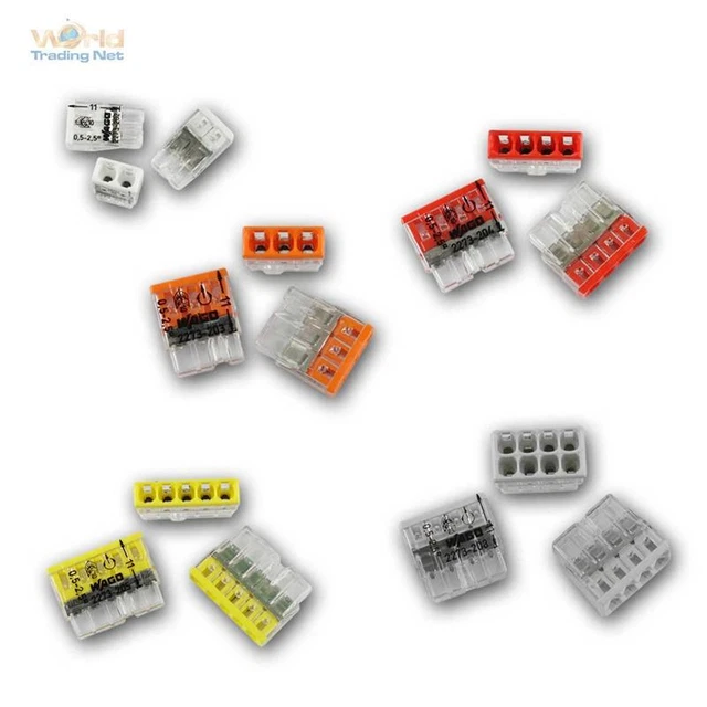 WAGO WA-741-834 Assortimento Di Morsetti Flessibile: 2.5-4 Mm&sup2; Rigido