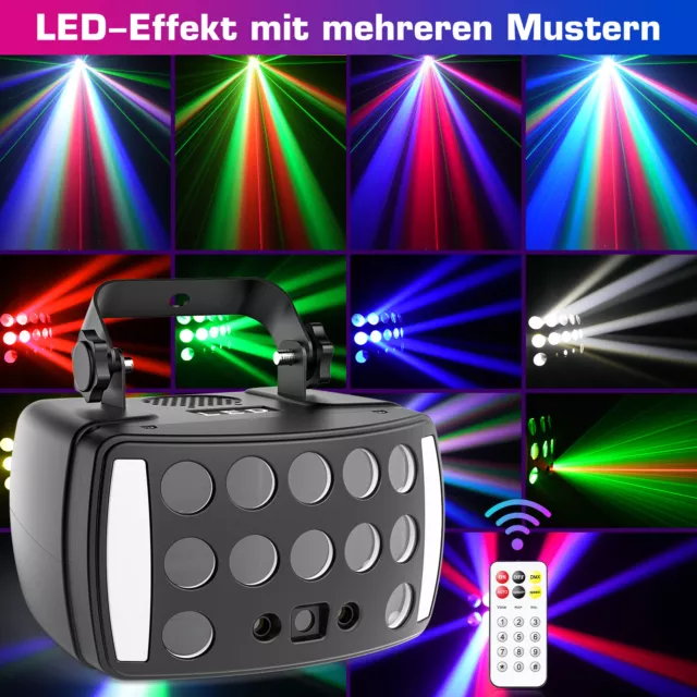 150W RGB LED Disco Licht 4 in 1 Party Lichter mit Fernbedienung für dj Party Bar