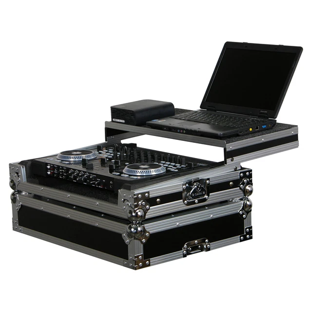 Odyssey FZGSTKS4BL Traktor Kontrol Flight Zone Glide Style Case - Black Label