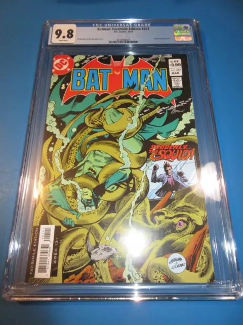 Batman #357 Facsimile Reprint 1st Killer Croc CGC 9.8 NM/M Gorgeous Gem Wow