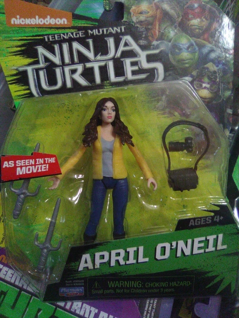 Teenage Mutant Ninja Turtles TMNT Movie April O'Neil (2014) Playmates Figure NIP