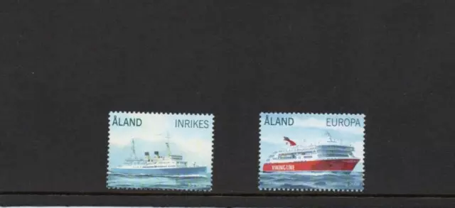 Aland - 2009 - Ferries - Set Of 2 Um/Mnh Sg327-8