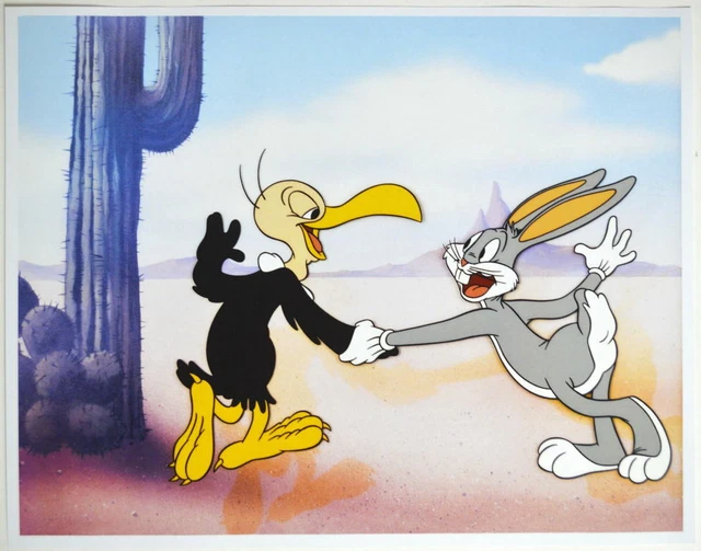 LOONEY TUNES BUGS MEETS BEAKY BUZZARD Print Bugs Bunny EUR 27,77 ...