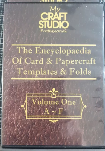 My Craft Studio  Encyclopaedia of Card & Papercraft Templates & Folds  8 CD-ROM 3