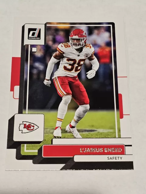 2022 Panini Donruss Fútbol L'Jarius Sneed Tarjeta Base #278 Kansas City Chiefs