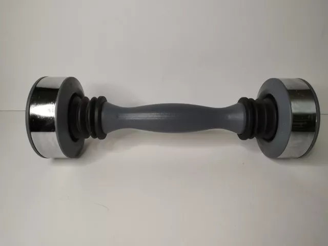 Shake Weight 5lb Pound Dumbbell Hand Grey Exercise Gray Work Out Unisex Fitness