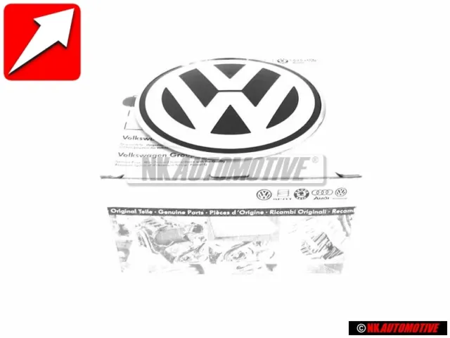 VW ORIGINALE FRONTE Logo Emblema Simbolo Cromo - 3B0853601 ULM EUR 54,39 -  PicClick IT