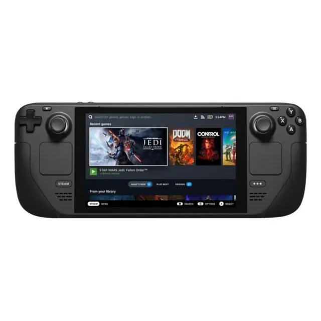 Valve Steam Deck OLED Handheld Gaming Console 512GB - Black