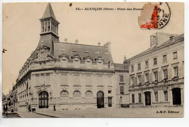Theme LA POSTE - Post Office - CPA 61 - ALENCON - Post Office