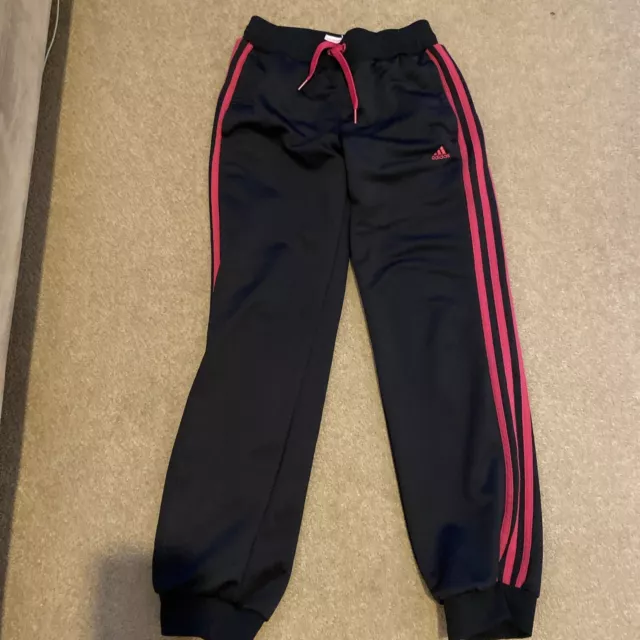 Girls adidas tracksuit bottoms hotsell