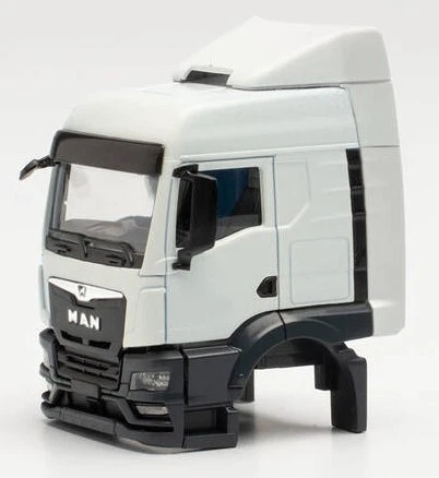 Cabine De Camion MAN Siku Control 6721 échelle 1:32 - Noire Avec Becquet De Toit Et Pare-soleil, Occasion