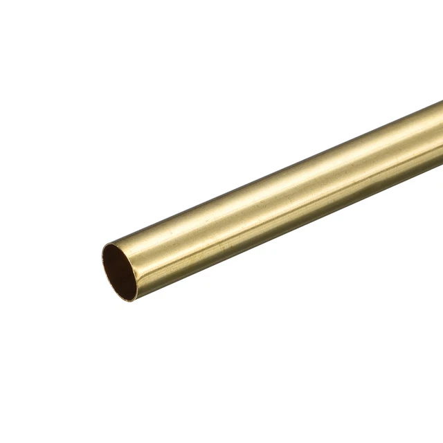 Tubo rotondo ottone 8 mm OD 0,2 mm spessore parete 250 mm lunghezza tubo