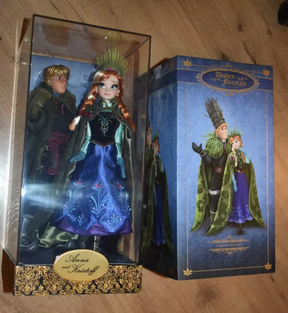Disney Frozen Fairytale Designer Collection Anna Kristoff Doll Limited Edition