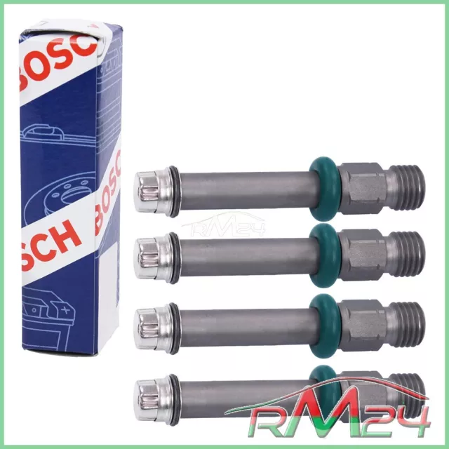 4X Bosch Ugello Di Iniezione Per Audi 200 84-84 2.1 2.2 100 C3 44 1.8 2.2