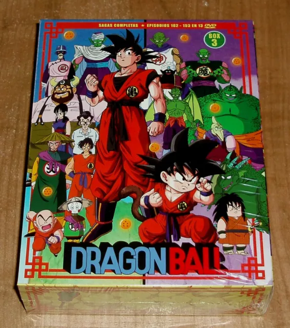 Dragon Ball Z Saga completo 18 DVD caixa 3 novos capítulos 200-291 (sem  abertura) R2 