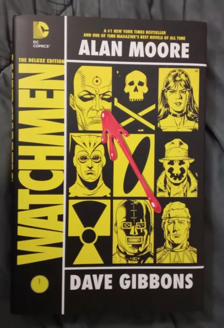 Watchmen: The Deluxe Edition by Alan Moore & Dave Gibbons Oversized Hardcover
