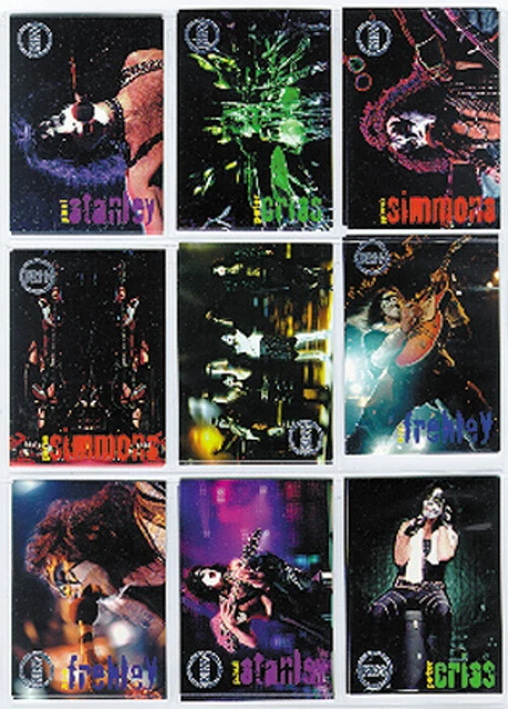 KISS W220602 TRADING CARDS Series Box Topper Set Of Cards