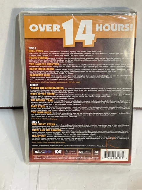 THE JOHN WAYNE Collection 3 Disc DVD Set - Factory Sealed - 13 Movies ...