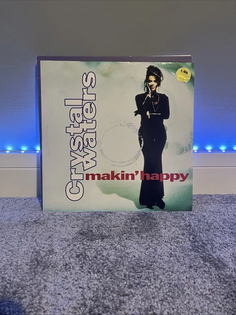 CRYSTAL WATERS MAKIN Happy 45 1991 90s 7'' single EUR 2,27