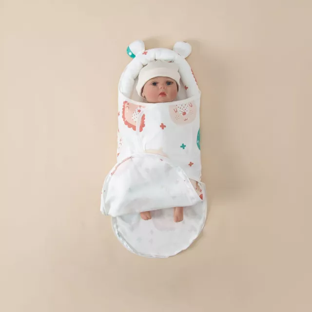 Swaddle Blanket Simple Design Comfortable Practical Baby Sleeping Bag Cotton