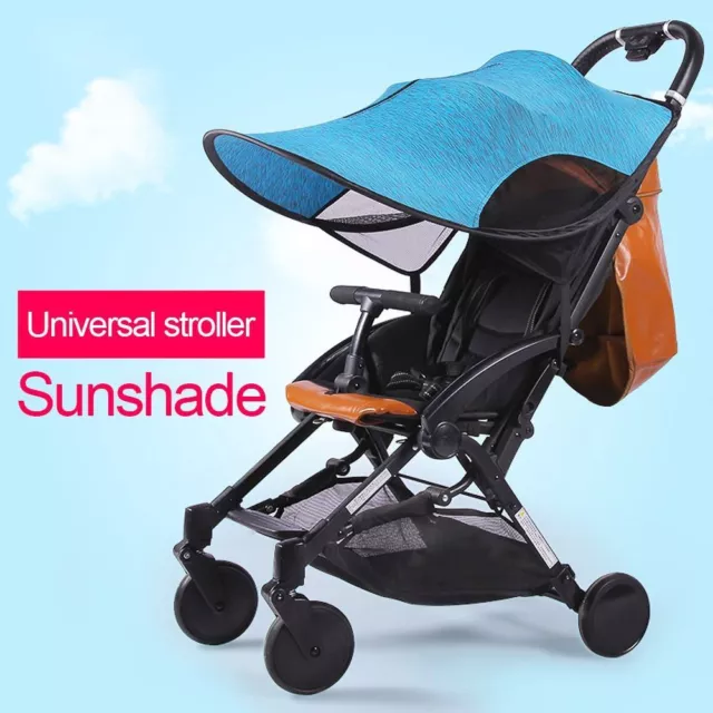 Baby-Auto-Markise Kinderwagen-Sonnenschutz Kinderwagen Lappen Schatten