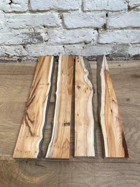 Waney Edge Live Edge Air Dried Yew Boards Planks Slabs River Table