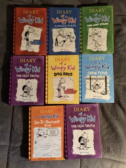 LIKE NEW Diary of a Wimpy Kid (HARDCOVER) Book Lot