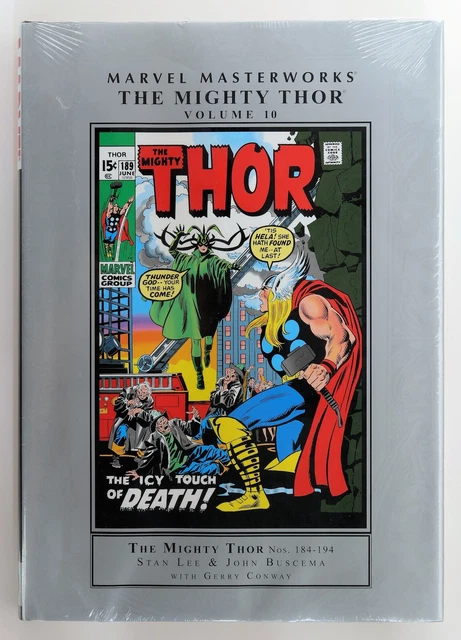 SEALED! Marvel Masterworks The Mighty Thor Volume 10  Marvel Hardcover HC