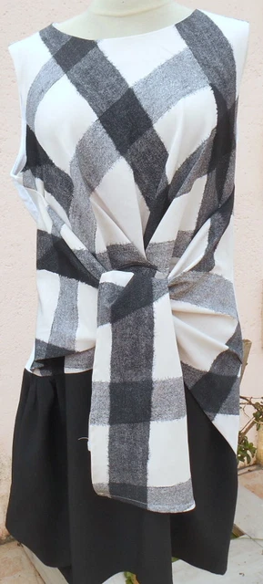 Robe LMV Modèle Maharani - Taille 44/46 - Couleur écru - Polyester - Occasion TBE