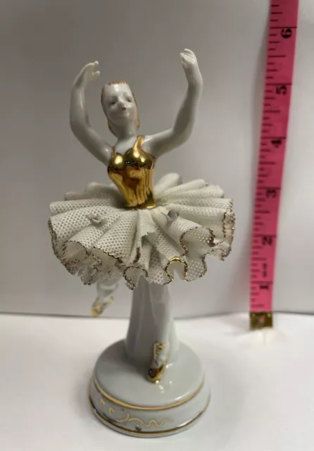 Vintage collectible porcelain Ballerina figurine