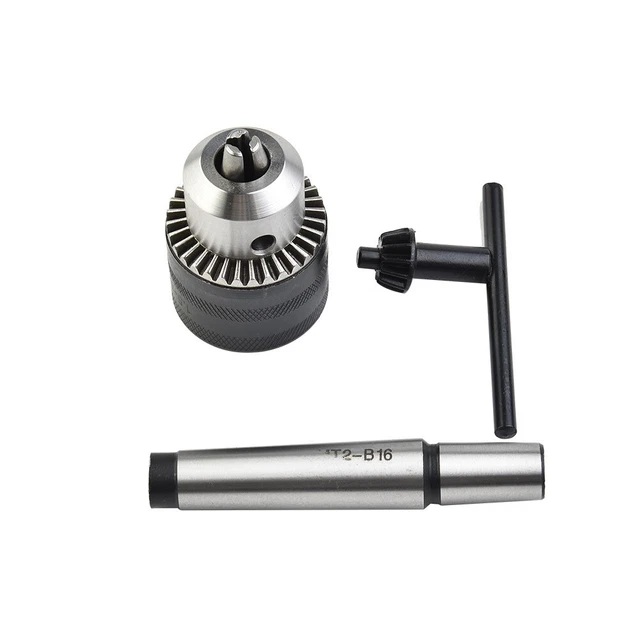 MINI LATHE TAILSTOCK Drill Chuck with Key Smooth Operation No Slipping