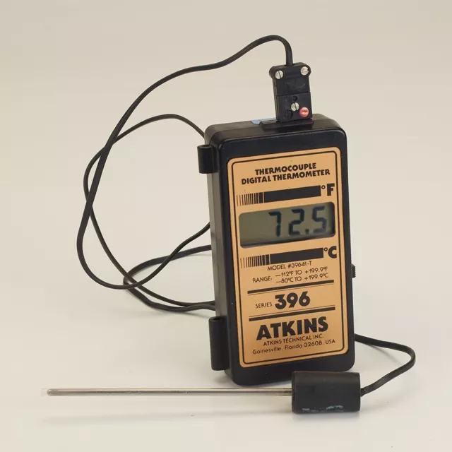 ATKINS series 396 Thermocouple Thermometer w/ 2 probes