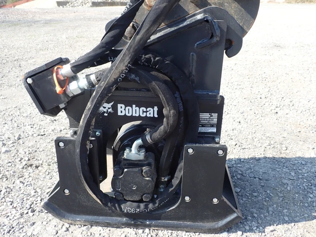 New Bobcat Pcf34 Vibratory Plate Compactor Attachment For Mini Excavators New Bobcat Pcf34 Vibratory Plate Compactor Attachment For Mini Excavators