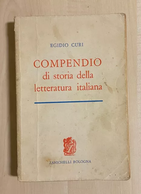Lotto: Storia della Letteratura Italiana. 2 VOLUMI