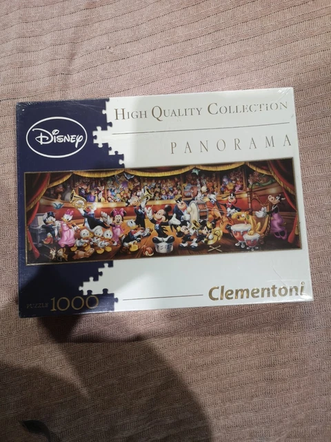 DISNEY MICKEY MOUSE Jigsaw Puzzle - Clementoni Panorama 1000 Piece ...