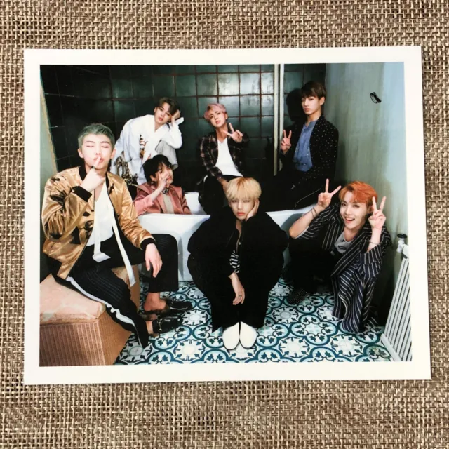 BTS GROUP [ WINGS Official Polaroid Photocard ] 2nd Album / NEW / +Gift
