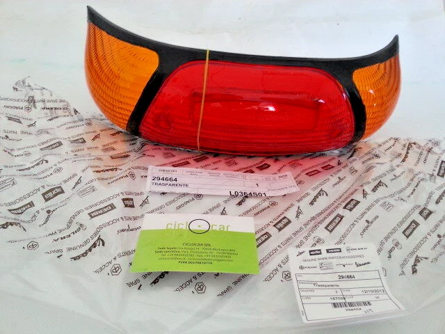Vetro fanalino posteriore centrale Piaggio Zip RST-Zip SP-Zip Fast Rid