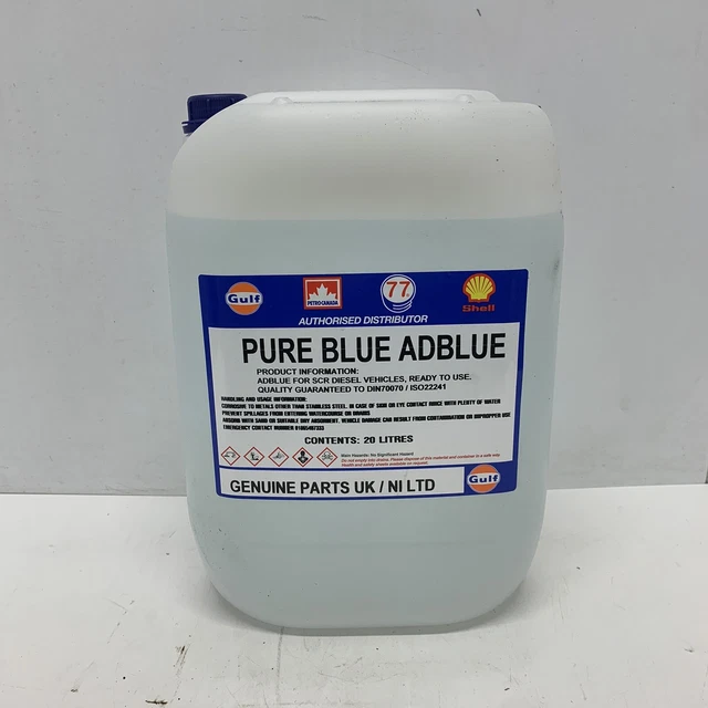 GENUINE PARTS UK NI Ltd. Pure Blue Adblue with Spout 20 Litre £45.00