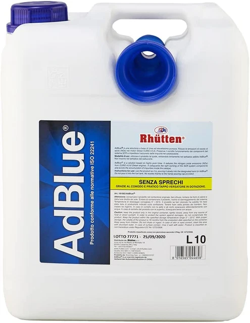 ADBLUE AD BLUE urea tanica AdBlue 4You 10 LITRI euro 4 5 6 con