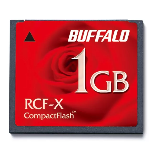 BUFFALO Compact Flash 1GB RCF-X1GY Media PC Digital camera Memory card Japan