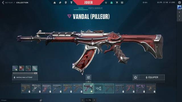 Compte Valorant Niveau 108 – Ascendant 1 – Ep9A1 – Serveur EU/FR (Prix Négociable)