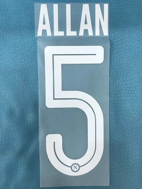 Kit Nom + Numéro SSC Napoli – Insigne 24 – Maillot Domicile 2017-2018 – Italie